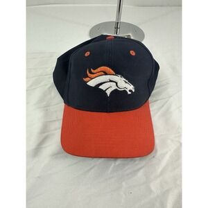 Denver Broncos Logo Athletic SnapBack Fiber Optic Hat Vintage OSFM